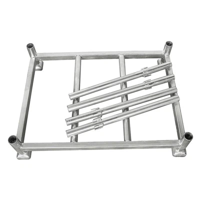 משטח צינור עגול מתקפל כבד